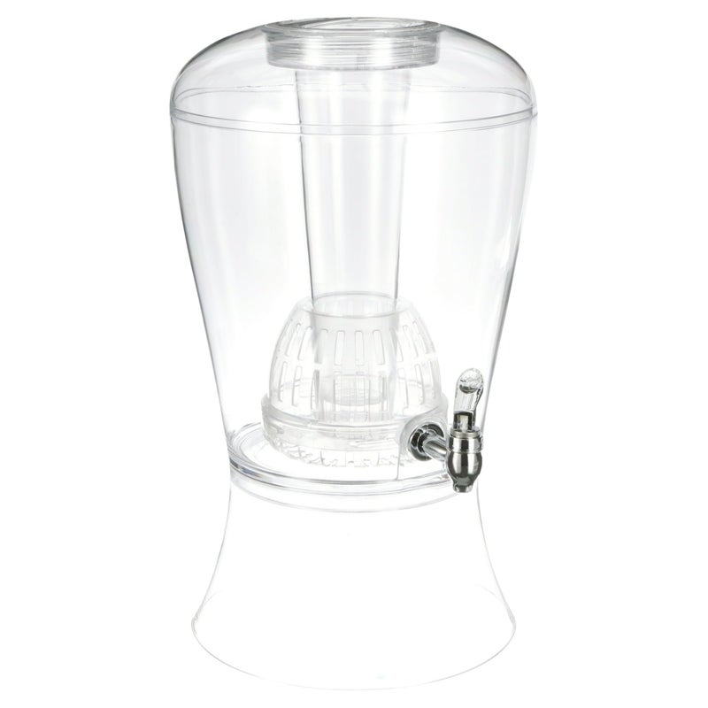 CreativeWare 3 Gallon Beverage Dispenser With Ice Cylinder And Fruit Infuser - Image 5
